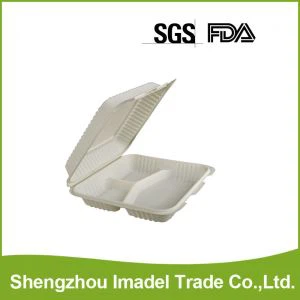 Contenitore per alimenti da asporto con amido di mais