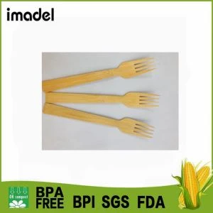 Set di posate riutilizzabili in bambù